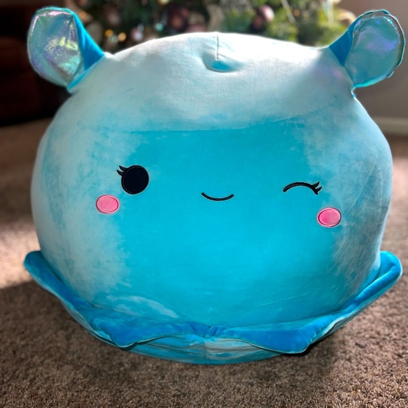 turquoise octopus squishmallow